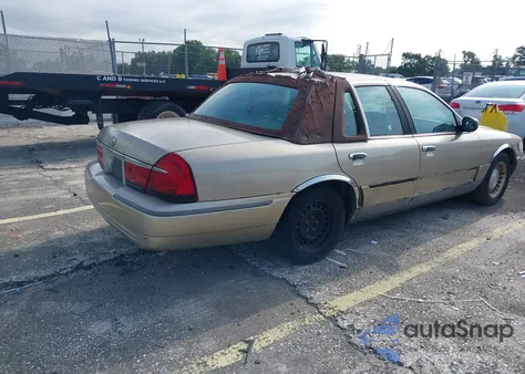 1999 Mercury Grand Marquis Ls из США, поврежденный, VIN 2MEFM75W3XX723291